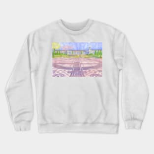 praça do Império. Lisbon. mosteiro dos jerónimos. Crewneck Sweatshirt